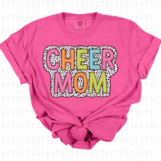 CHEER MOM *W/GRUNGE* - DTF TRANSFER