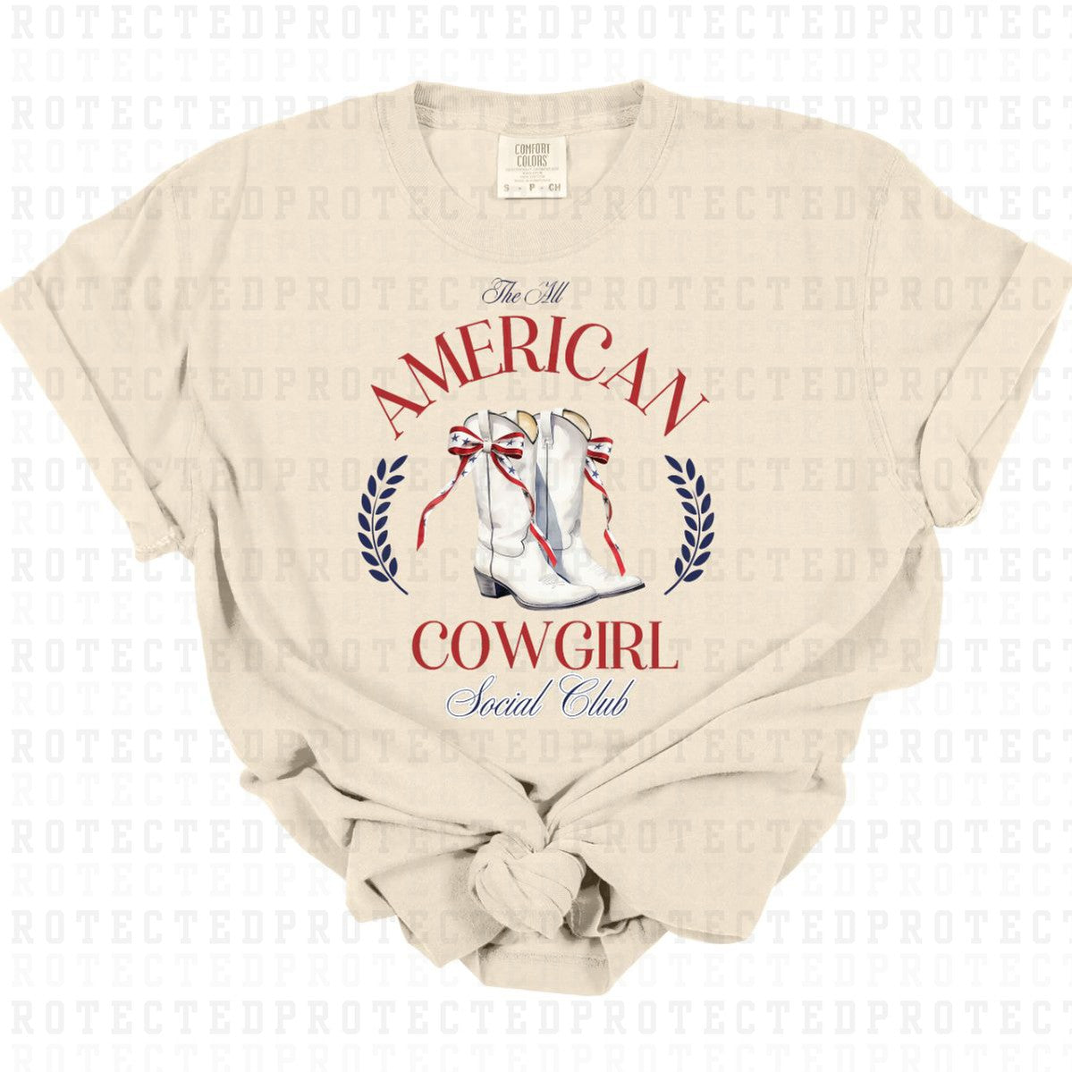 COQUETTE AMERICA COWGIRL - DTF TRANSFER