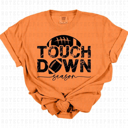 TOUCH DOWN SEASON *SINGLE COLOR* - DTF TRANSFER