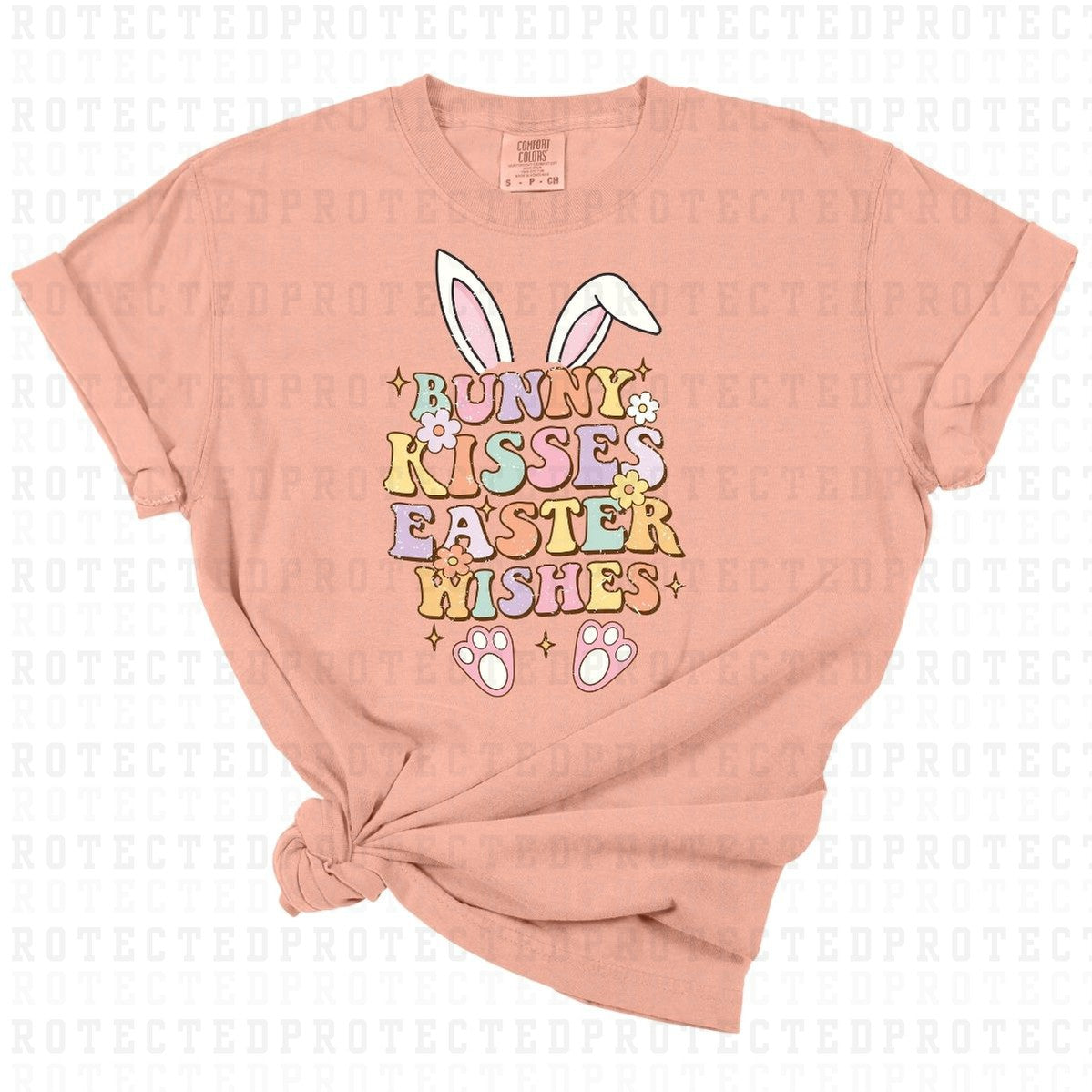 BUNNY KISSES AND EASTER WISHES - DTF TRANSFER