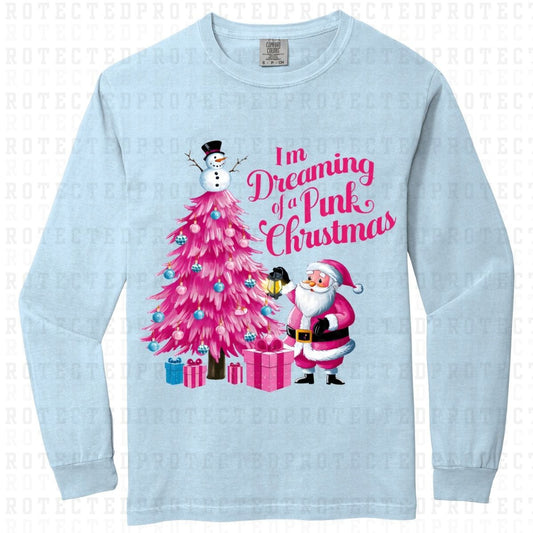 DREAMING OF PINK CHRISTMAS - DTF TRANSFER