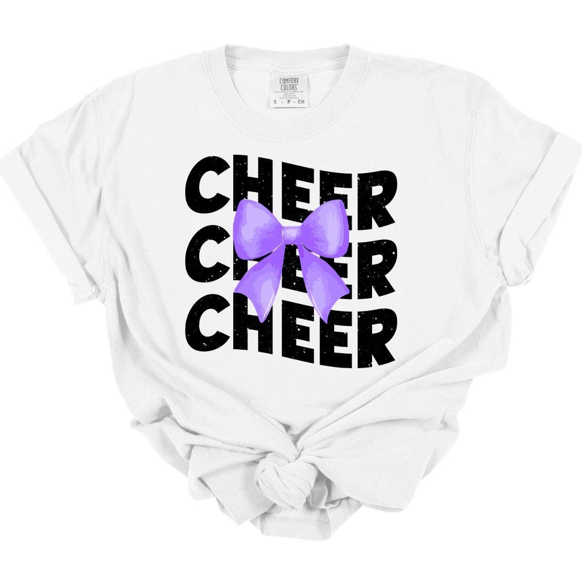 COQUETTE CHEER *BLACK/PURPLE/GRUNGE* - DTF TRANSFER