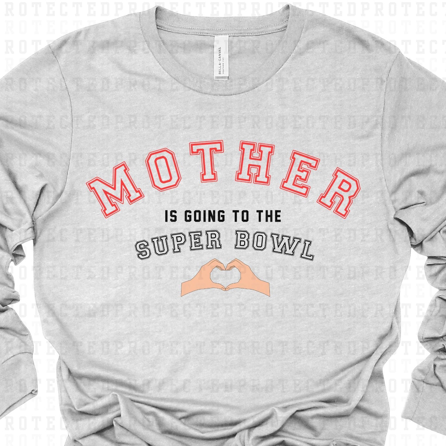 MOTHER IS GOING TO THE SUPER BOWL *RED* - DTF TRANSFER