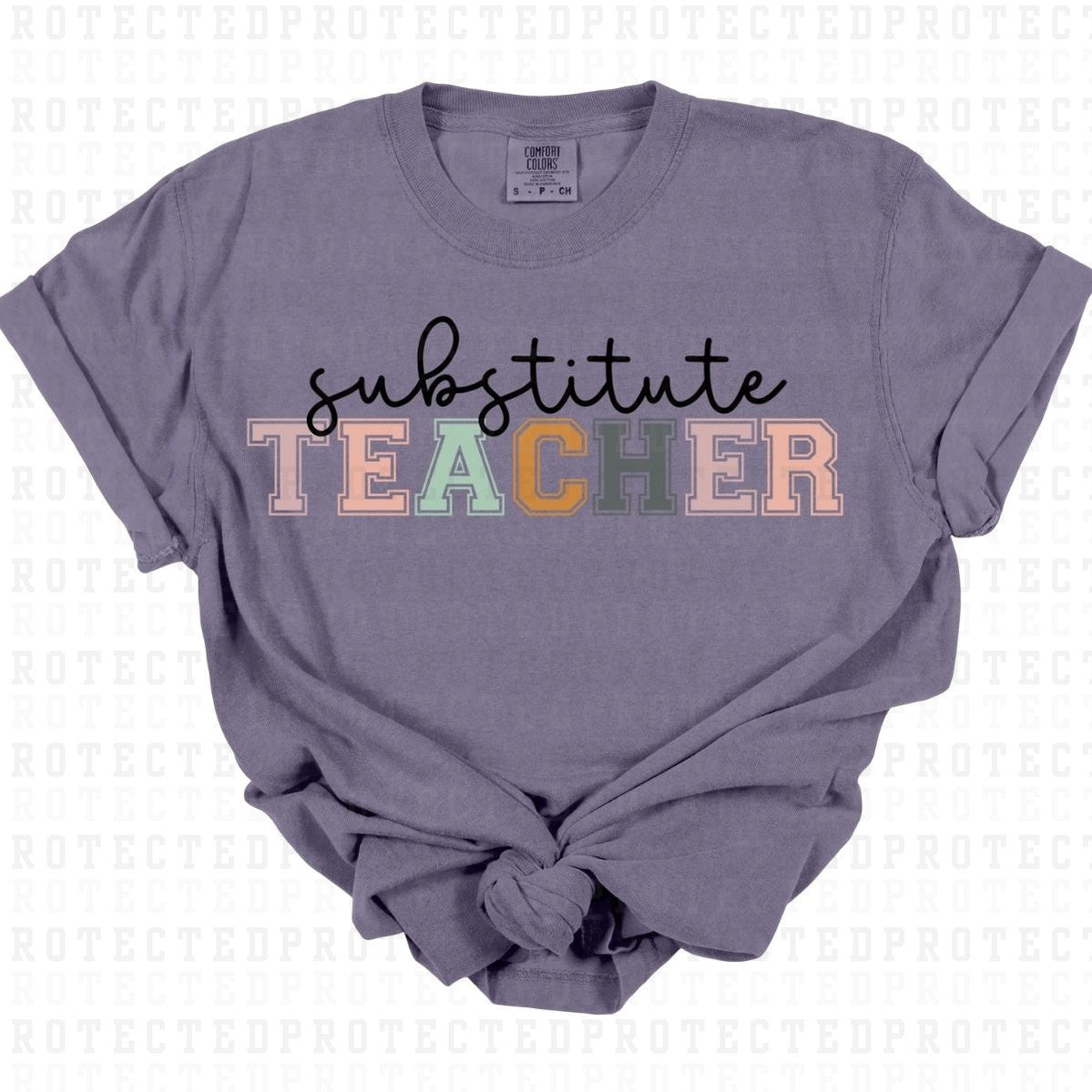 SUBSTITUTE TEACHER - DTF TRANSFER