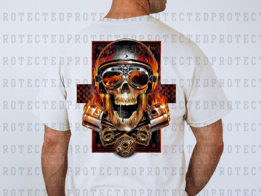 HARLEY DAVIDSON SKULL - DTF TRANSFER