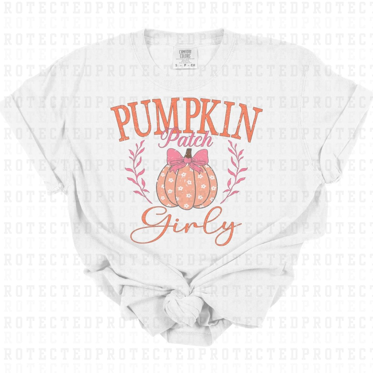 COQUETTE PUMPKIN PATCH GIRLY *GRUNGE* - DTF TRANSFER