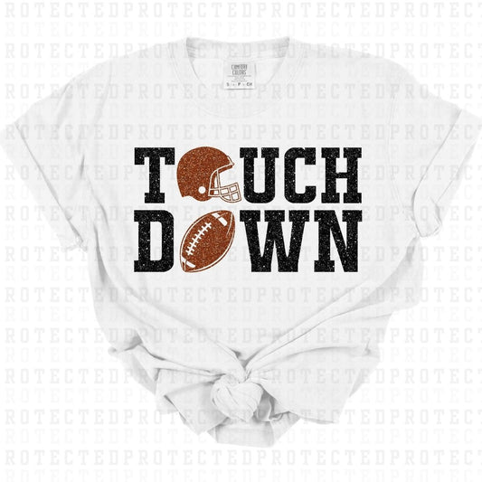 TOUCH DOWN *FAUX SEQUIN* - DTF TRANSFER