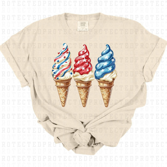 PATRIOTIC ICE CREAM - DTF TRANSFER