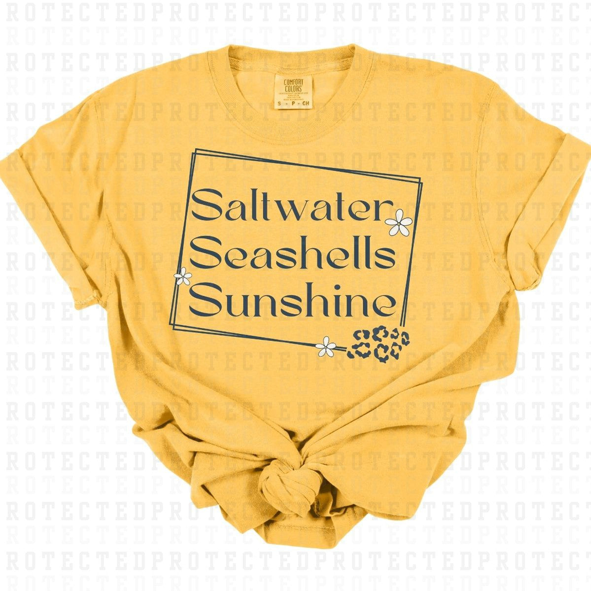 SALTWATER SEASHELLS SUNSHINE - DTF TRANSFER