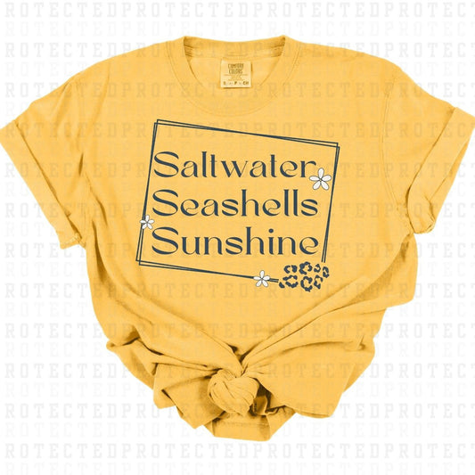 SALTWATER SEASHELLS SUNSHINE - DTF TRANSFER