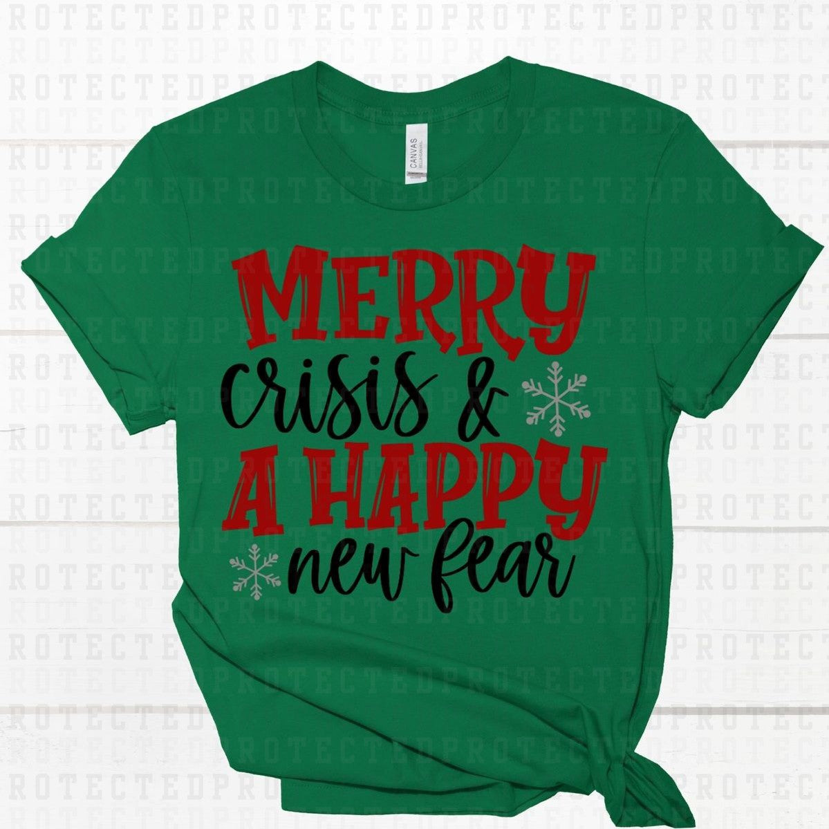 MERRY CRISIS & HAPPY NEW FEAR - DTF TRANSFER