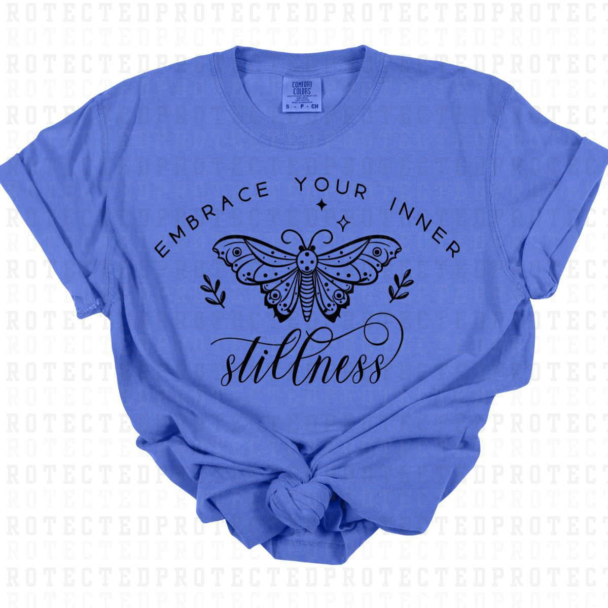 EMBRACE YOUR INNER STILLNESS *SINGLE COLOR* - DTF TRANSFER