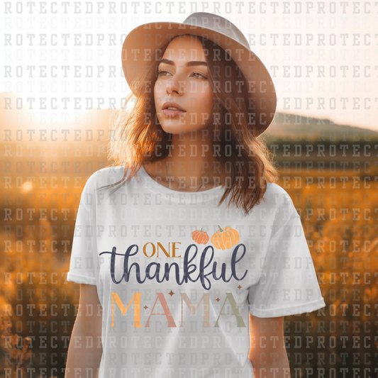 ONE THANKFUL MAMA - DTF TRANSFER