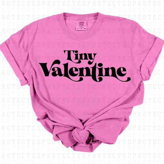 TINY VALENTINE *SINGLE COLOR* - DTF TRANSFER