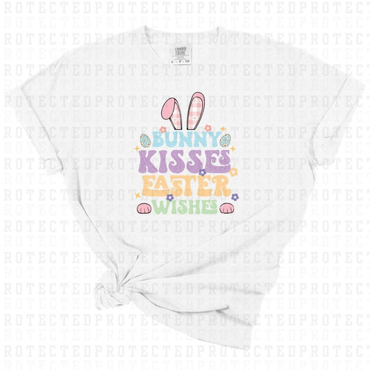 BUNNY KISSES EASTER WISHES - DTF TRANSFER