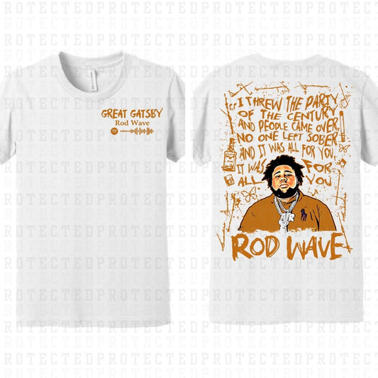 ROD WAVE (POCKET+BACK)- DTF TRANSFER