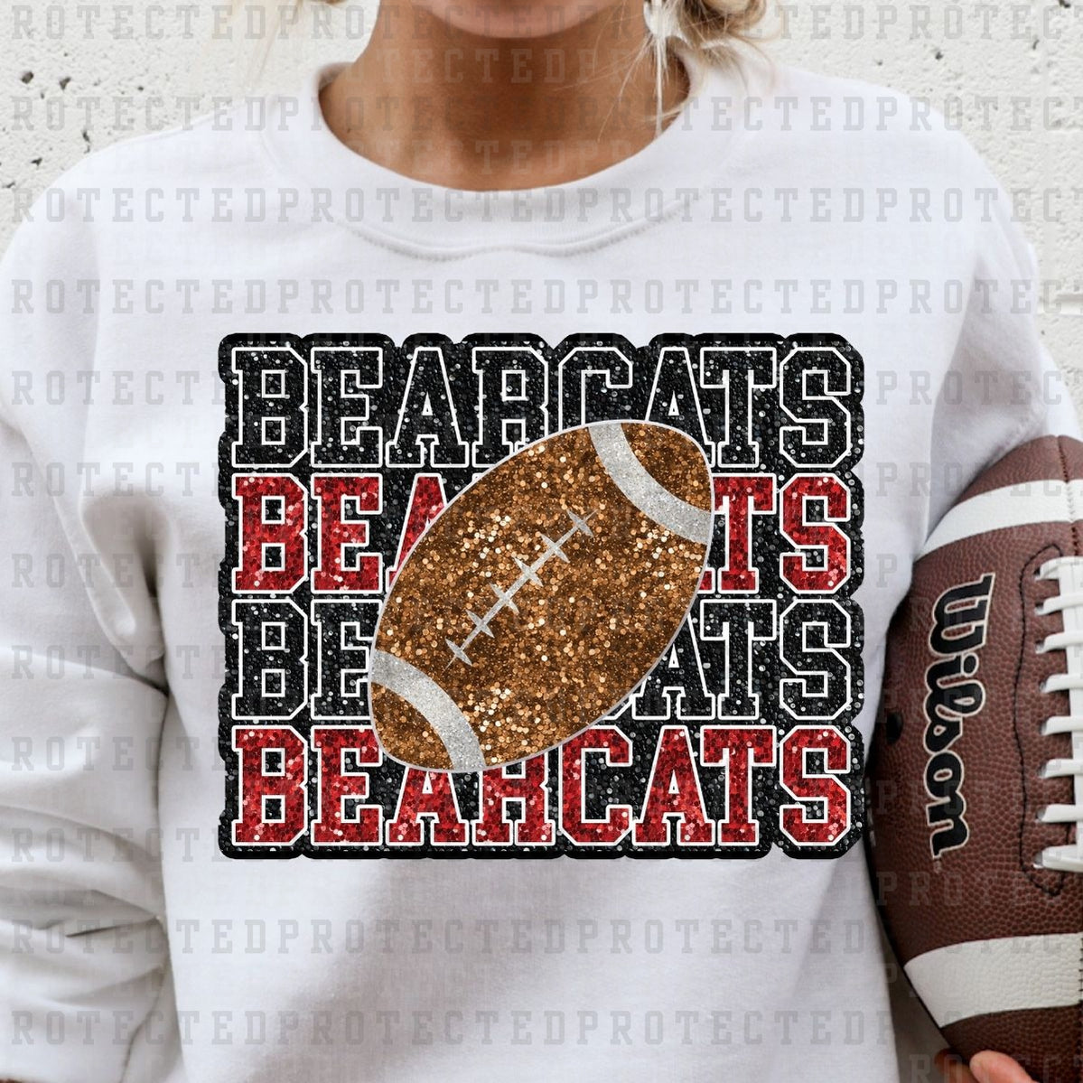 BEARCATS *FAUX SEQUIN* - DTF TRANSFER