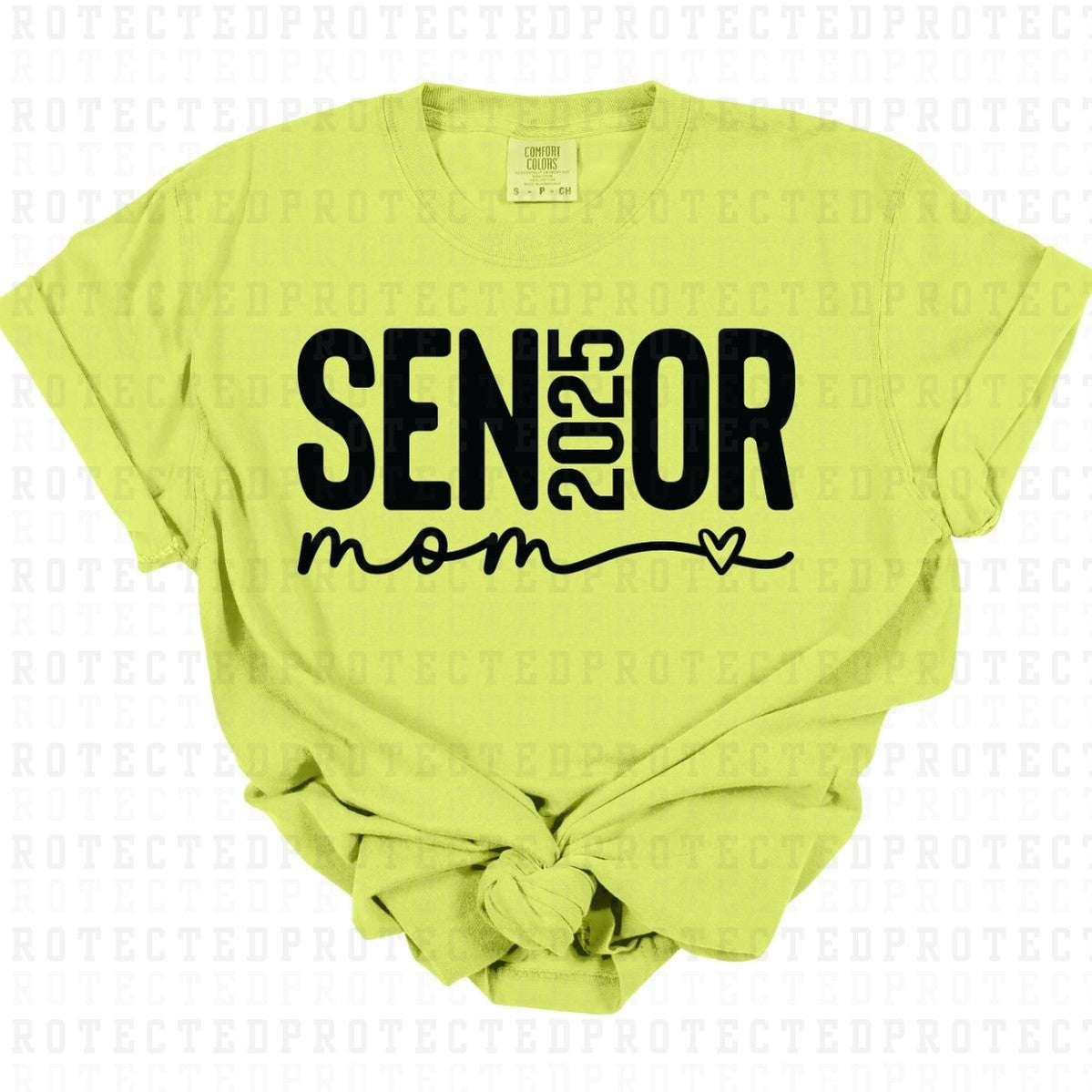 SENIOR MOM *SINGLE COLOR* - DTF TRANSFER