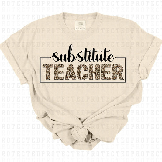 SUBSTITUTE TEACHER - DTF TRANSFER