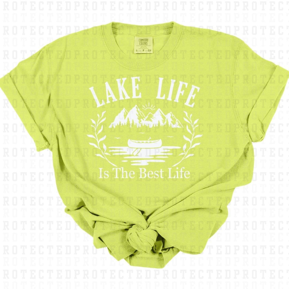 LAKE LIFE *SINGLE COLOR* - DTF TRANSFER