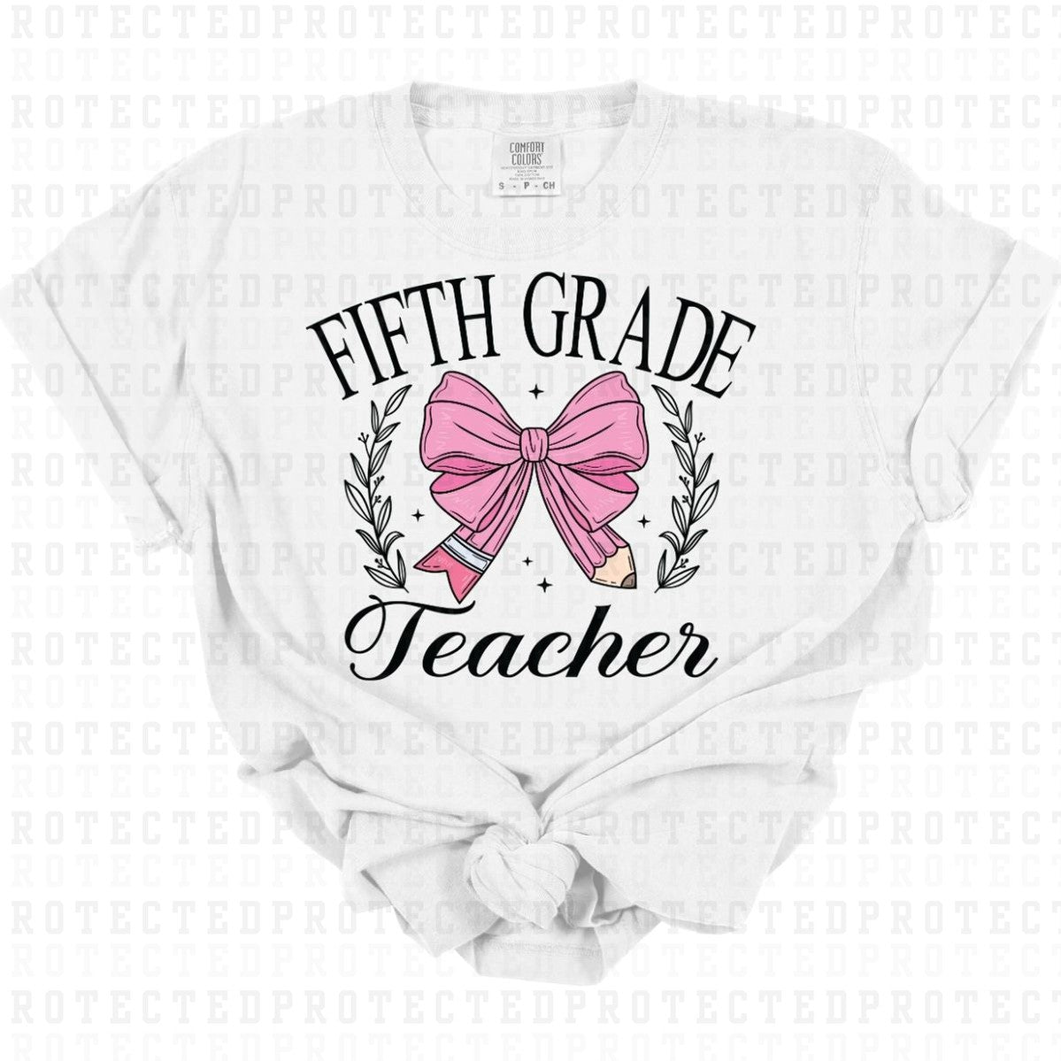 COQUETTE 5TH GRADE TEACHER - DTF TRANSFER