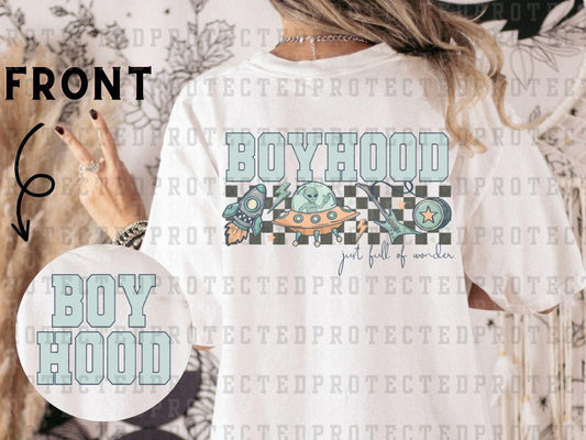 BOYHOOD (POCKET/BACK) - DTF TRANSFER