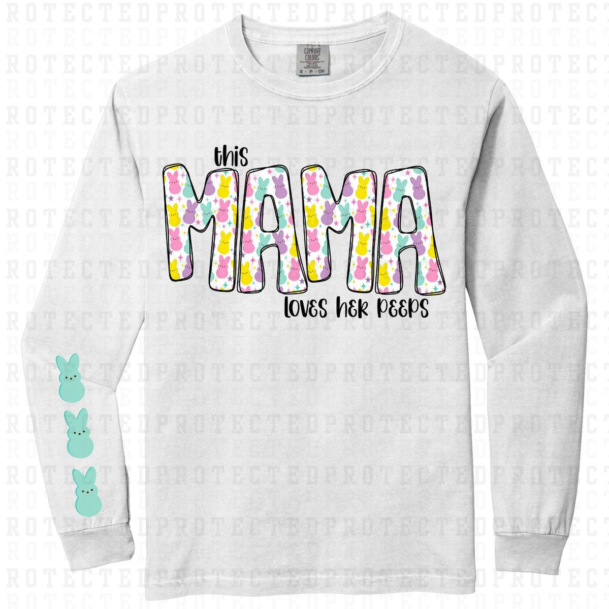 THIS MAMA *SLEEVE DESIGN COMES IN 6"* (FULL FRONT/1 SLEEVE) - DTF TRANSFER