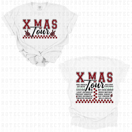 XMAS TOUR (FULL FRONT+FULL BACK)