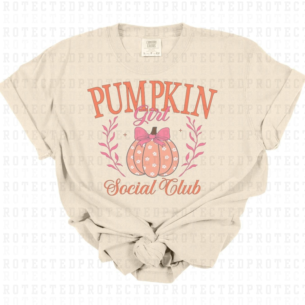 COQUETTE PUMPKIN GIRL - DTF TRANSFER