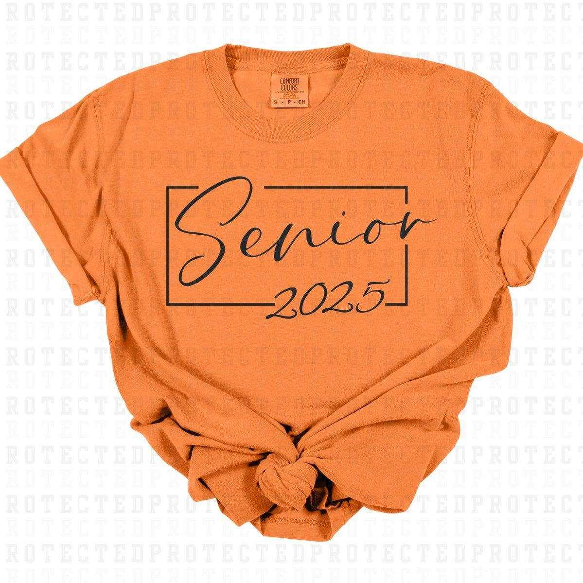 SENIOR 2025 *SINGLE COLOR* - DTF TRANSFER