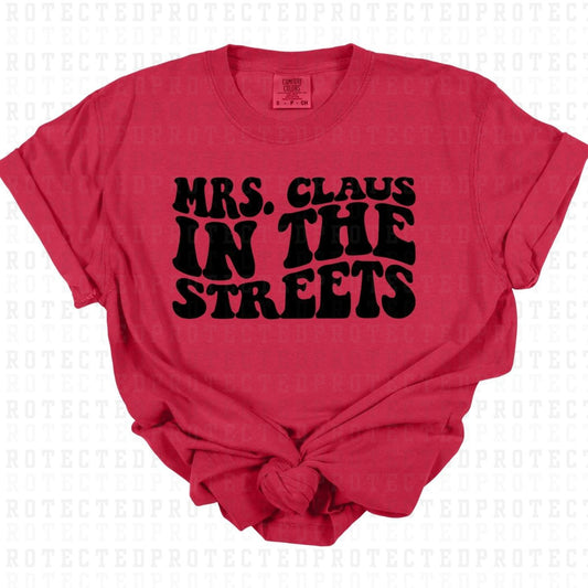 MRS.CLAUS *SINGLE COLOR* - DTF TRANSFER