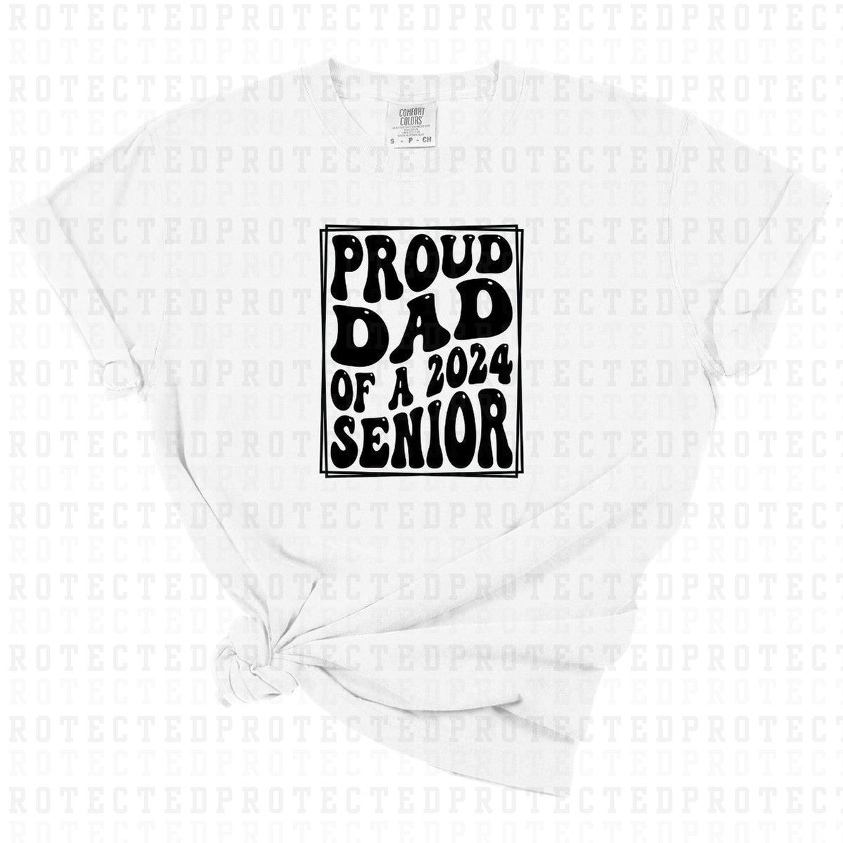 PROUD DAD *SINGLE COLOR* - DTF TRANSFER