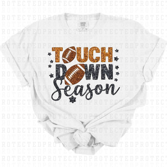 TOUCHDOWN SEASON *FAUX SEQUIN* - DTF TRANSFER