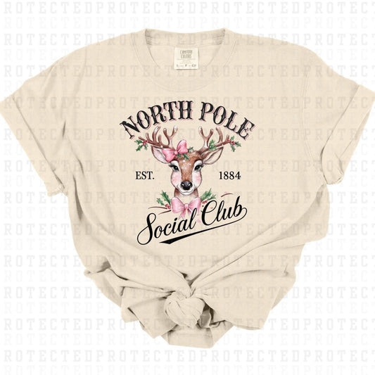 COQUETTE NORTH POLE SOCIAL CLUB - DTF TRANSFER