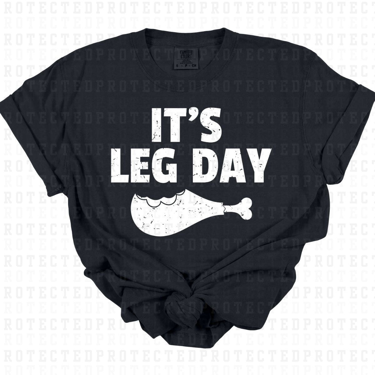 ITS LEG DAY *SINGLE COLOR* - DTF TRANSFER