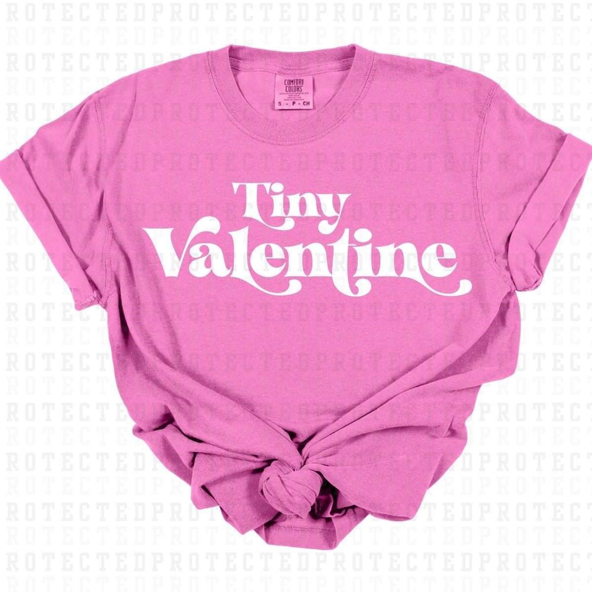 TINY VALENTINE *SINGLE COLOR* - DTF TRANSFER