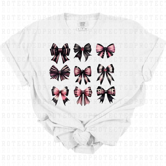 COQUETTE HALLOWEEN BOWS - DTF TRANSFER