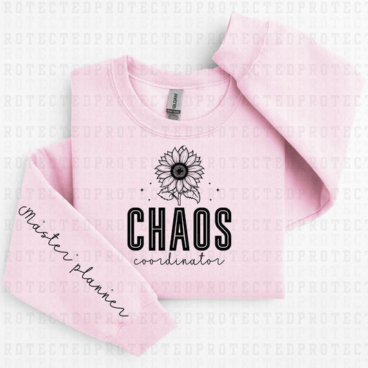 CHAOS COORDINATOR *SINGLE COLOR - SLEEVE DESIGN COMES IN 6"* (FULL FRONT/1 SLEEVE) - DTF TRANSFER