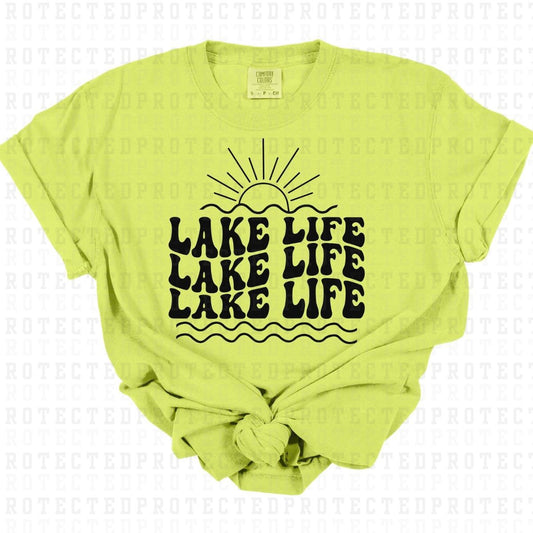 LAKE LIFE 3X *SINGLE COLOR* - DTF TRANSFER