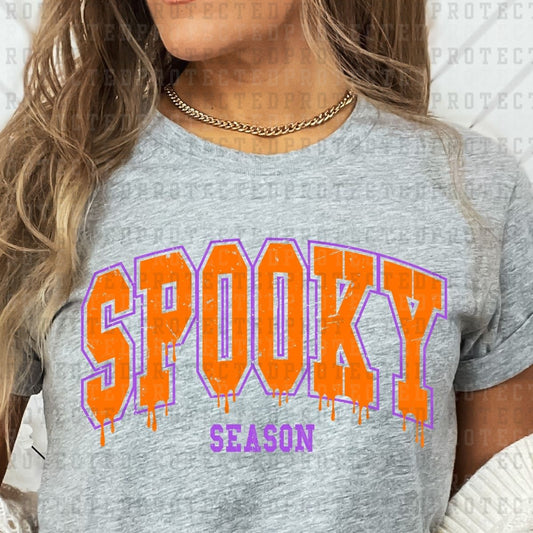 SPOOKY SEASON *PURPLE&ORANGE* - DTF TRANSFER