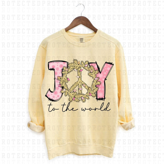 JOY TO THE WORLD - DTF TRANSFER