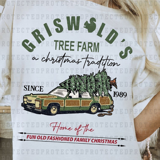 GRISWOLD TREE FARM - CHRISTMAS VACATION - DTF TRANSFER