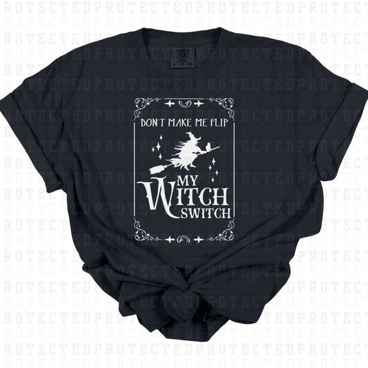 WITCH SWITCH *SINGLE COLOR* - DTF TRANSFER