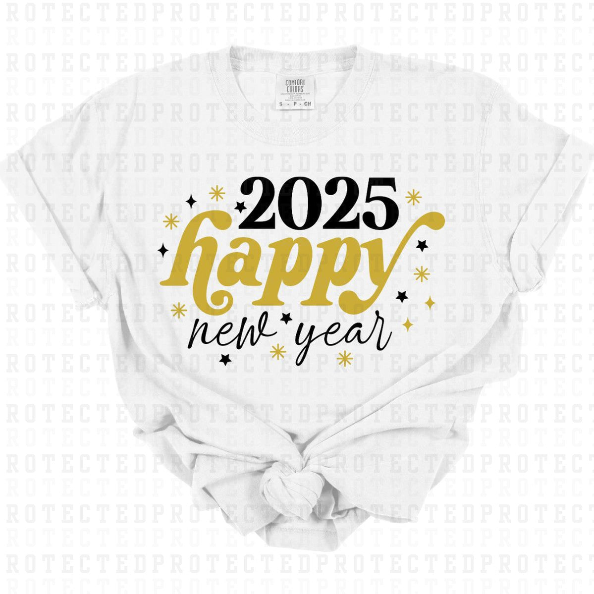 2025 HAPPY NEW YEAR - DTF TRANSFER