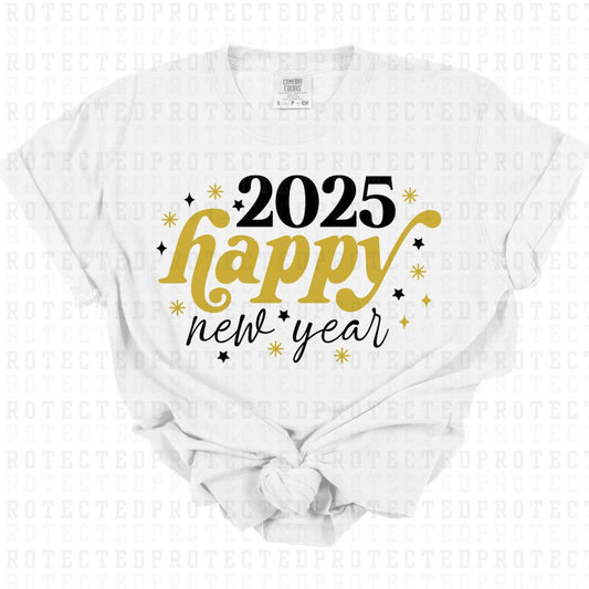 2025 HAPPY NEW YEAR - DTF TRANSFER