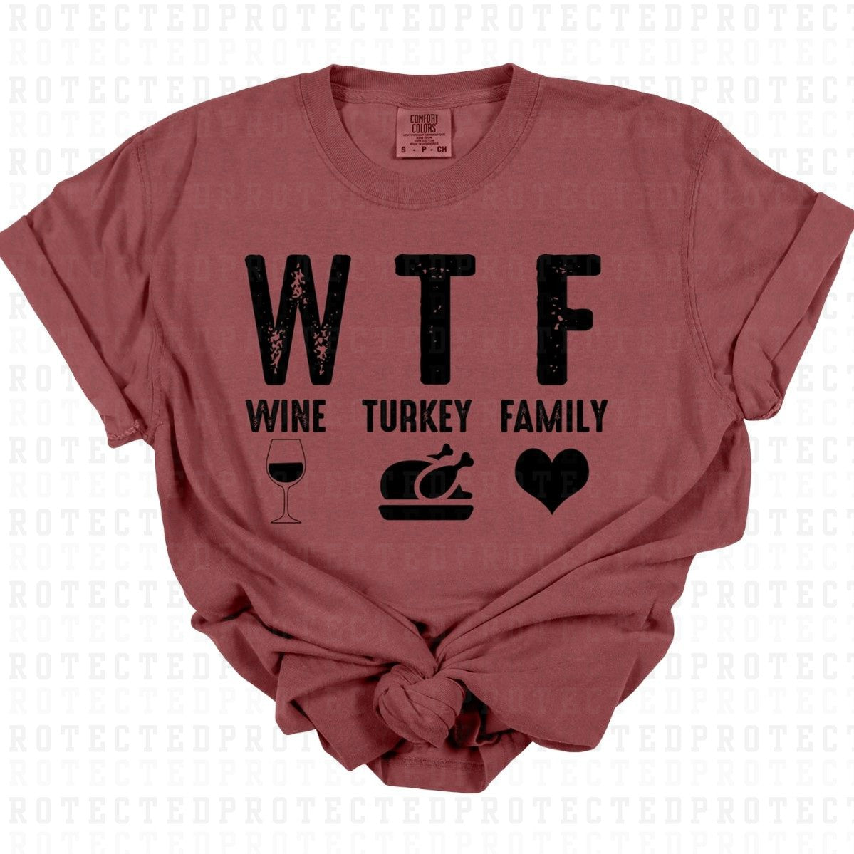 WTF *SINGLE COLOR* - DTF TRANSFER