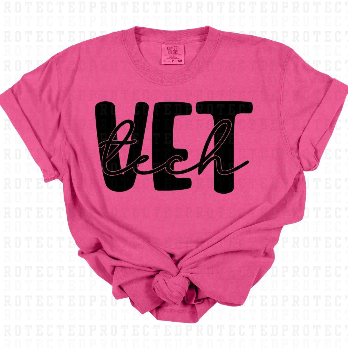 VET TECH *SINGLE COLOR* - DTF TRANSFER