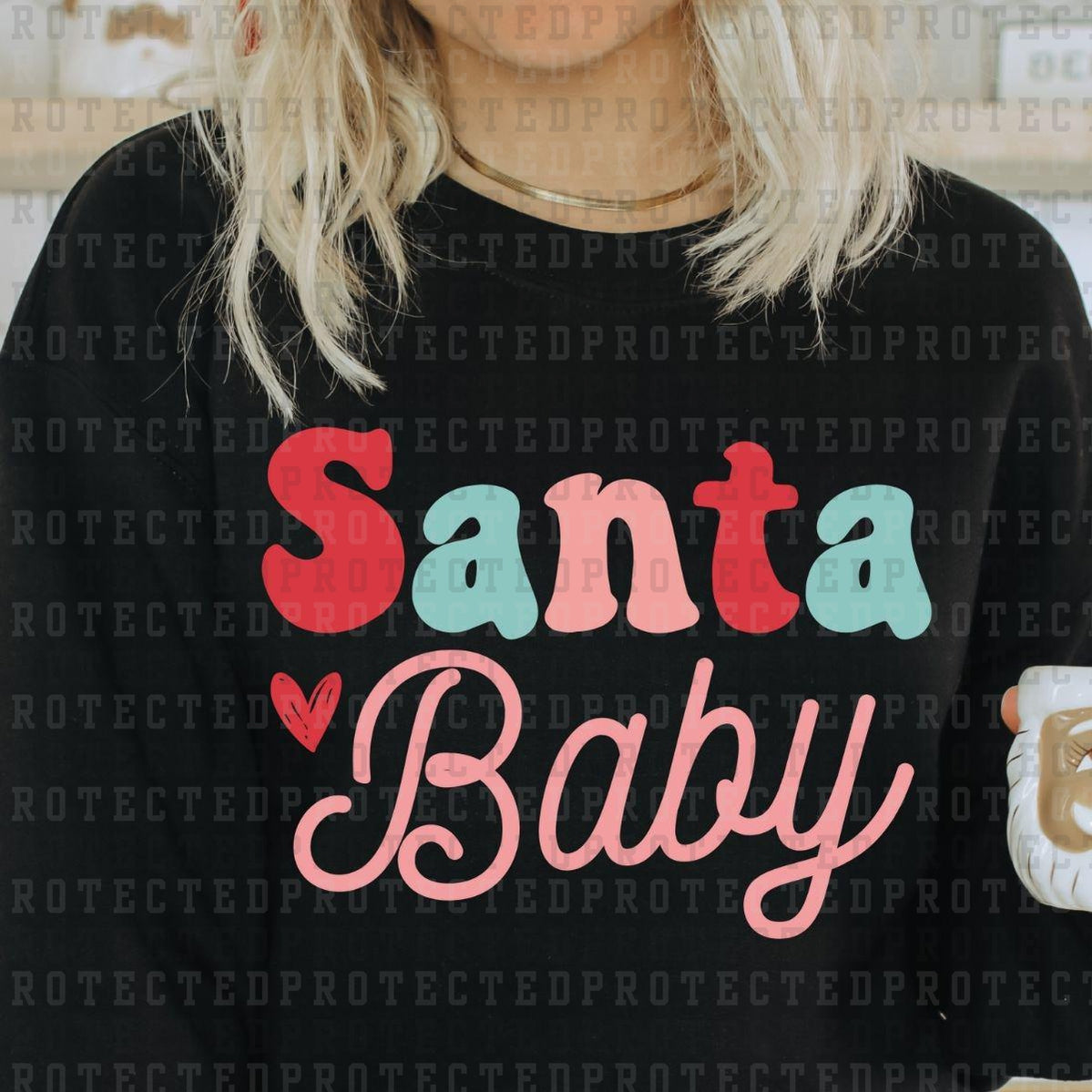 SANTA BABY - DTF TRANSFER