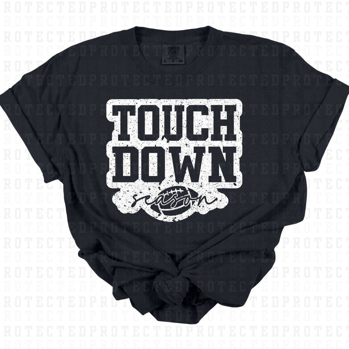 TOUCHDOWN SEASON *SINGLE COLOR* - DTF TRANSFER