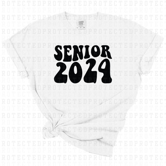 SENIOR 2024 *SINGLE COLOR* - DTF TRANSFER